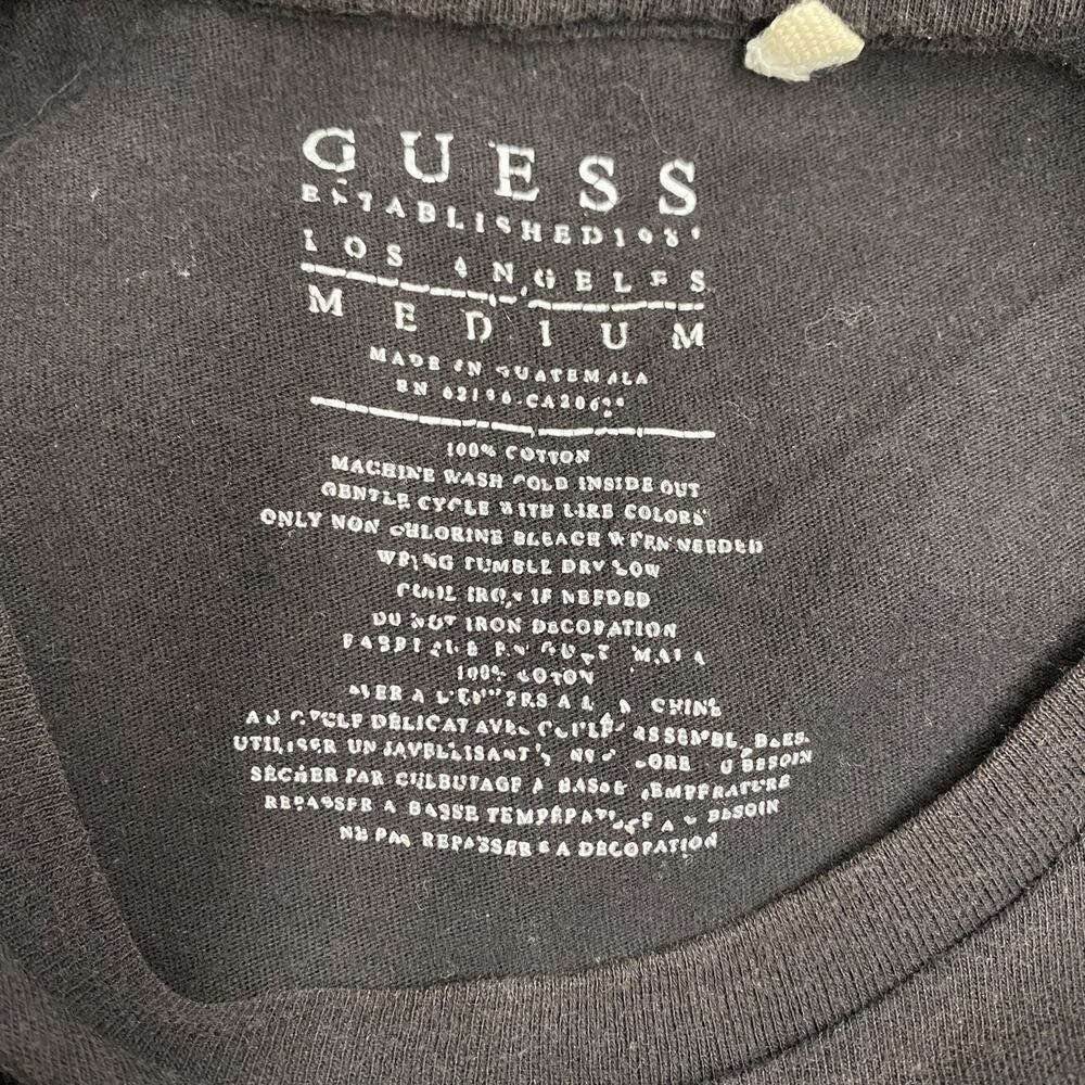 Guess Prime Roaring Lion Graphic Tee Men’s Medium Streetwear Graffiti T-shirt M - Picture 3 of 8